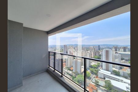 Sala/Quarto/Cozinha/Varanda de apartamento à venda com 1 quarto, 28m² em Pompeia, São Paulo