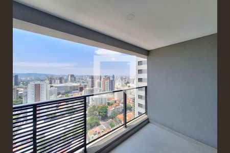 Sala/Quarto/Cozinha/Varanda de apartamento à venda com 1 quarto, 28m² em Pompeia, São Paulo