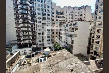 Sala vista de apartamento para alugar com 1 quarto, 38m² em Copacabana, Rio de Janeiro