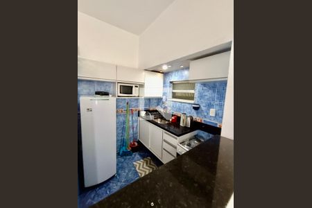 Cozinha americana de apartamento para alugar com 1 quarto, 38m² em Copacabana, Rio de Janeiro