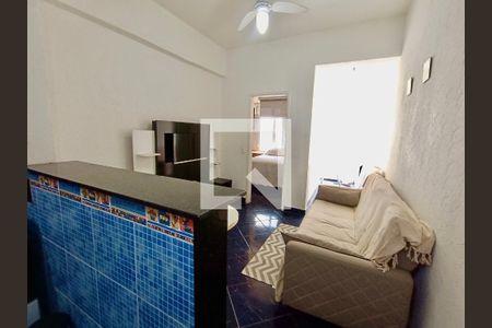 Sala de apartamento para alugar com 1 quarto, 38m² em Copacabana, Rio de Janeiro