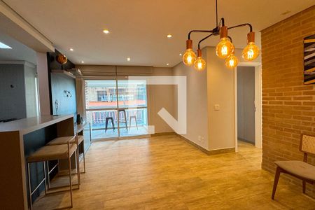 Sala de apartamento à venda com 2 quartos, 76m² em Dezoito do Forte Empresarial/alphaville., Barueri