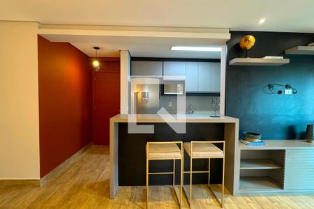 Sala de apartamento à venda com 2 quartos, 76m² em Dezoito do Forte Empresarial/alphaville., Barueri