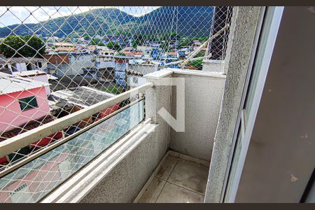 sala - varanda de apartamento à venda com 2 quartos, 60m² em Taquara, Rio de Janeiro