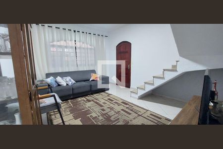 Sala de casa à venda com 4 quartos, 181m² em Jardim Rina, Santo André