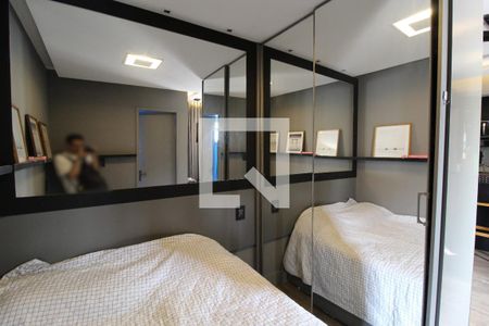 Quarto Suíte de kitnet/studio à venda com 1 quarto, 30m² em Vila Nova Conceição, São Paulo