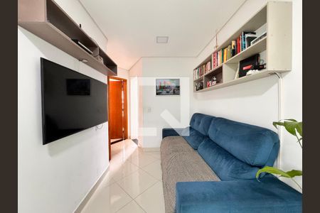 Sala de apartamento à venda com 2 quartos, 56m² em Jardim Santo Alberto, Santo André