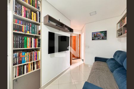 Sala de apartamento à venda com 2 quartos, 56m² em Jardim Santo Alberto, Santo André