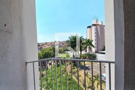 Varanda da Sala  de apartamento para alugar com 2 quartos, 52m² em Vila Lemos, Campinas