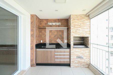 Varanda Gourmet de apartamento à venda com 3 quartos, 162m² em Cerâmica, São Caetano do Sul