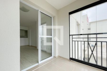 Sacada  de apartamento para alugar com 2 quartos, 58m² em Vila Gonçalves, São Bernardo do Campo