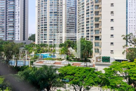 Varanda - Vista de apartamento para alugar com 1 quarto, 56m² em Vila Gertrudes, São Paulo