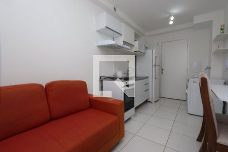 Sala de apartamento para alugar com 1 quarto, 28m² em Vila Tolstoi, São Paulo