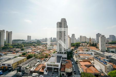 Vista da varanda de apartamento à venda com 2 quartos, 56m² em Tatuapé, São Paulo