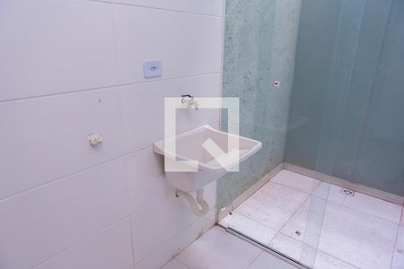 Cozinha e Área de Serviço de apartamento para alugar com 1 quarto, 35m² em Vila Euthalia, São Paulo