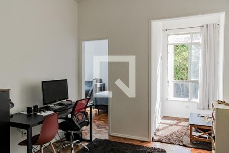 Sala de apartamento para alugar com 1 quarto, 45m² em Leme, Rio de Janeiro