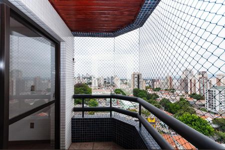 Sala/Varanda de apartamento à venda com 3 quartos, 97m² em Vila Romana, São Paulo