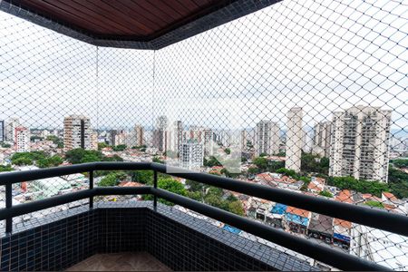 Sala/Varanda de apartamento à venda com 3 quartos, 97m² em Vila Romana, São Paulo