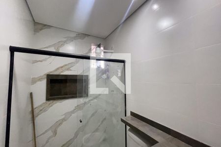 Banheiro de casa para alugar com 1 quarto, 60m² em Jardim Vinte E Cinco de Agosto, Duque de Caxias