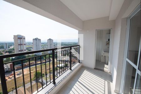 Varanda da Sala de apartamento para alugar com 2 quartos, 70m² em Esplanada Independência, Taubaté