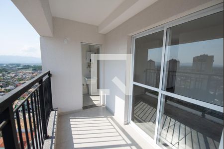 Varanda da Sala de apartamento para alugar com 2 quartos, 70m² em Esplanada Independência, Taubaté