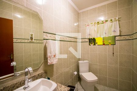 Lavabo de casa à venda com 3 quartos, 350m² em Parque Gerassi, Santo André