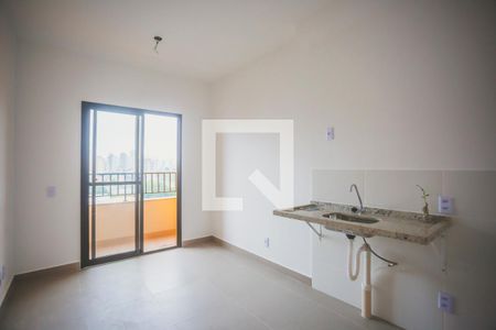 Sala / Cozinha de apartamento à venda com 1 quarto, 26m² em Saúde, São Paulo