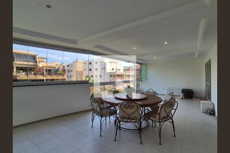 Varanda - Sala de apartamento à venda com 3 quartos, 148m² em Recreio dos Bandeirantes, Rio de Janeiro