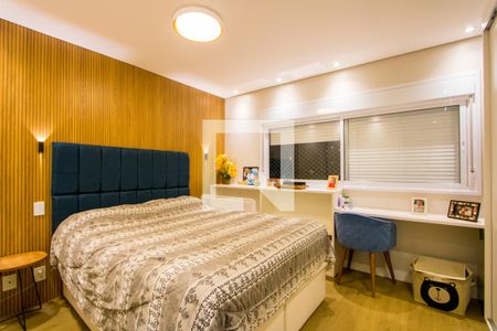 Quarto 1 - Suíte de apartamento à venda com 3 quartos, 113m² em Centro, Santo André