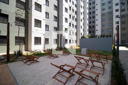 Área comum - Cinema ao ar livre de apartamento para alugar com 2 quartos, 37m² em Residencial Parque da Fazenda, Campinas