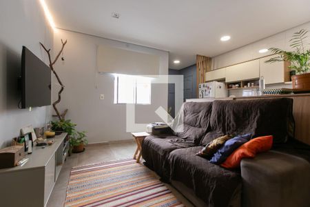 Sala de apartamento à venda com 1 quarto, 32m² em Jardim Liderança, São Paulo