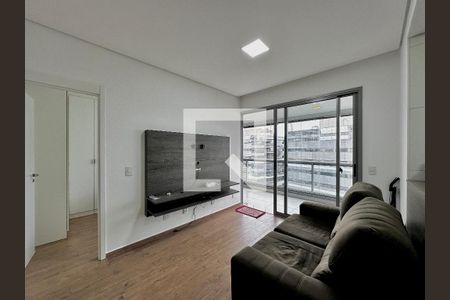 Sala de apartamento para alugar com 1 quarto, 53m² em Santo Amaro, São Paulo