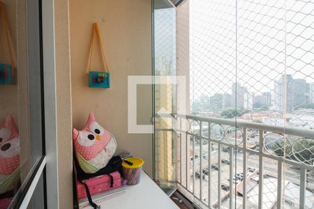 Varanda  de apartamento à venda com 2 quartos, 60m² em Tatuapé, São Paulo