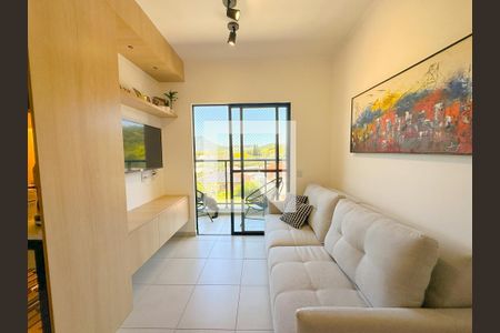 Sala de TV de apartamento para alugar com 2 quartos, 80m² em Vargem Grande, Florianópolis