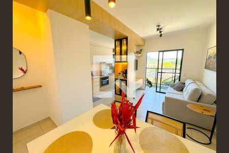 Sala de Jantar de apartamento para alugar com 2 quartos, 80m² em Vargem Grande, Florianópolis