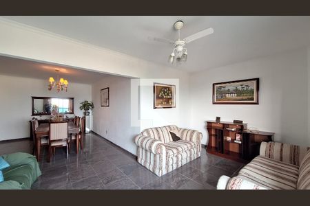 Sala de apartamento para alugar com 4 quartos, 240m² em Canto do Forte, Praia Grande