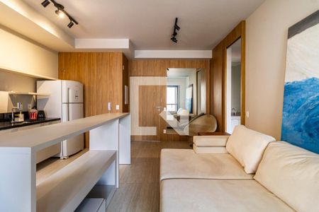 Sala de apartamento para alugar com 1 quarto, 48m² em Cerqueira César, São Paulo