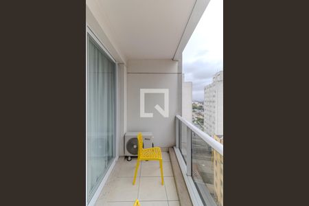 Varanda de kitnet/studio à venda com 1 quarto, 23m² em Centro, São Paulo