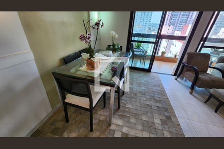 Sala de Jantar de apartamento para alugar com 3 quartos, 110m² em Gonzaga, Santos