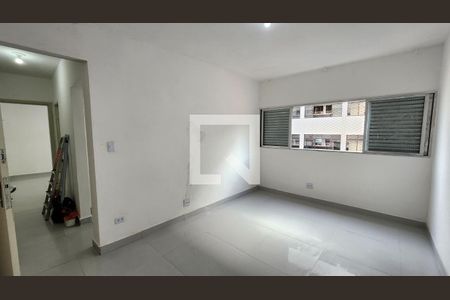 Sala de apartamento para alugar com 1 quarto, 50m² em Itararé, Santos