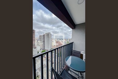 Varanda da Sala/Quarto de apartamento para alugar com 1 quarto, 24m² em Paraíso, São Paulo