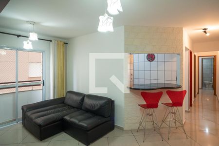 Sala de apartamento para alugar com 2 quartos, 65m² em Olímpico, São Caetano do Sul