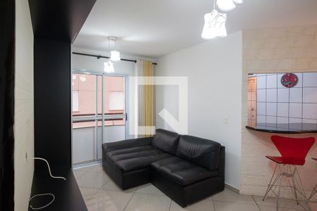 Sala de apartamento para alugar com 2 quartos, 65m² em Olímpico, São Caetano do Sul