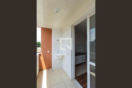 Varanda da Sala/Cozinha de apartamento para alugar com 2 quartos, 60m² em Parque Olinda, Gravataí