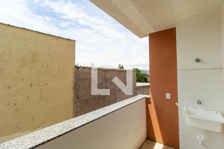 Varanda da Sala/Cozinha de apartamento para alugar com 2 quartos, 60m² em Parque Olinda, Gravataí