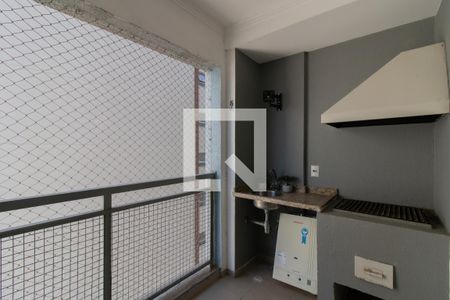 Varanda Gourmet de apartamento à venda com 2 quartos, 58m² em Jardim Flor da Montanha, Guarulhos