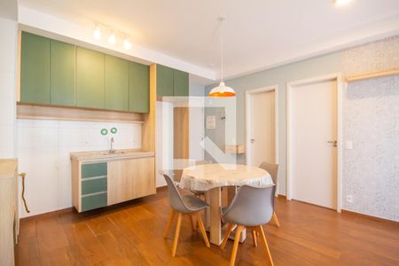 Sala e Cozinha de apartamento para alugar com 1 quarto, 38m² em Presidente Altino, Osasco