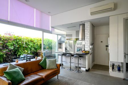 Sala de apartamento à venda com 1 quarto, 94m² em Paraíso, São Paulo