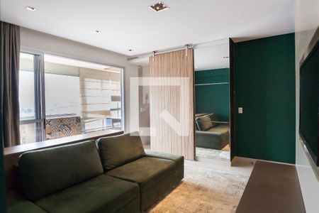 sala de apartamento para alugar com 2 quartos, 78m² em Vale do Sereno, Nova Lima