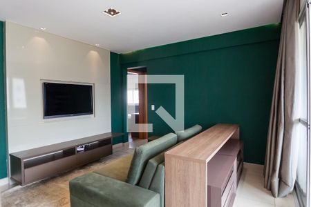 sala de apartamento para alugar com 2 quartos, 78m² em Vale do Sereno, Nova Lima